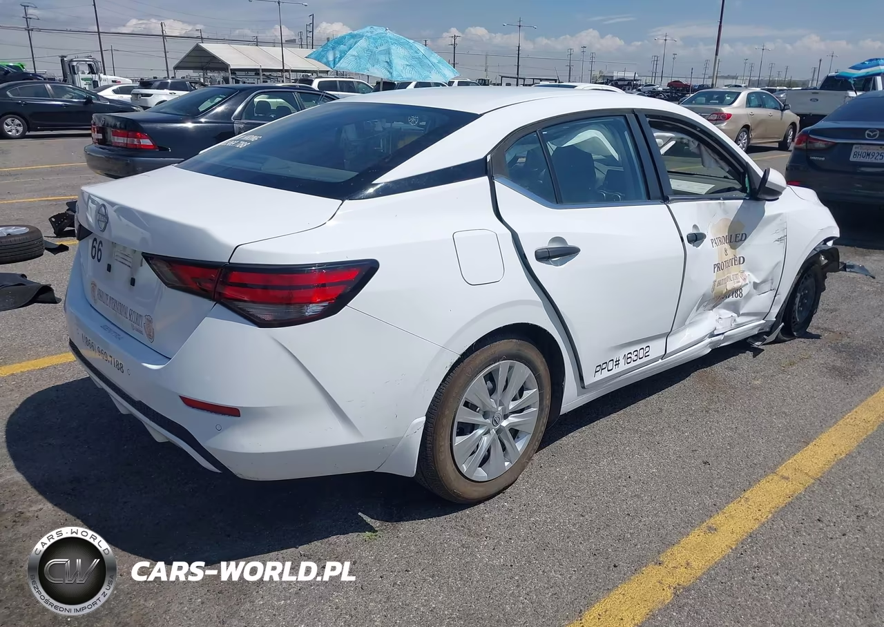 2024 Nissan Sentra S Xtronic Cvt VIN:3N1AB8BV1RY312520 - 4