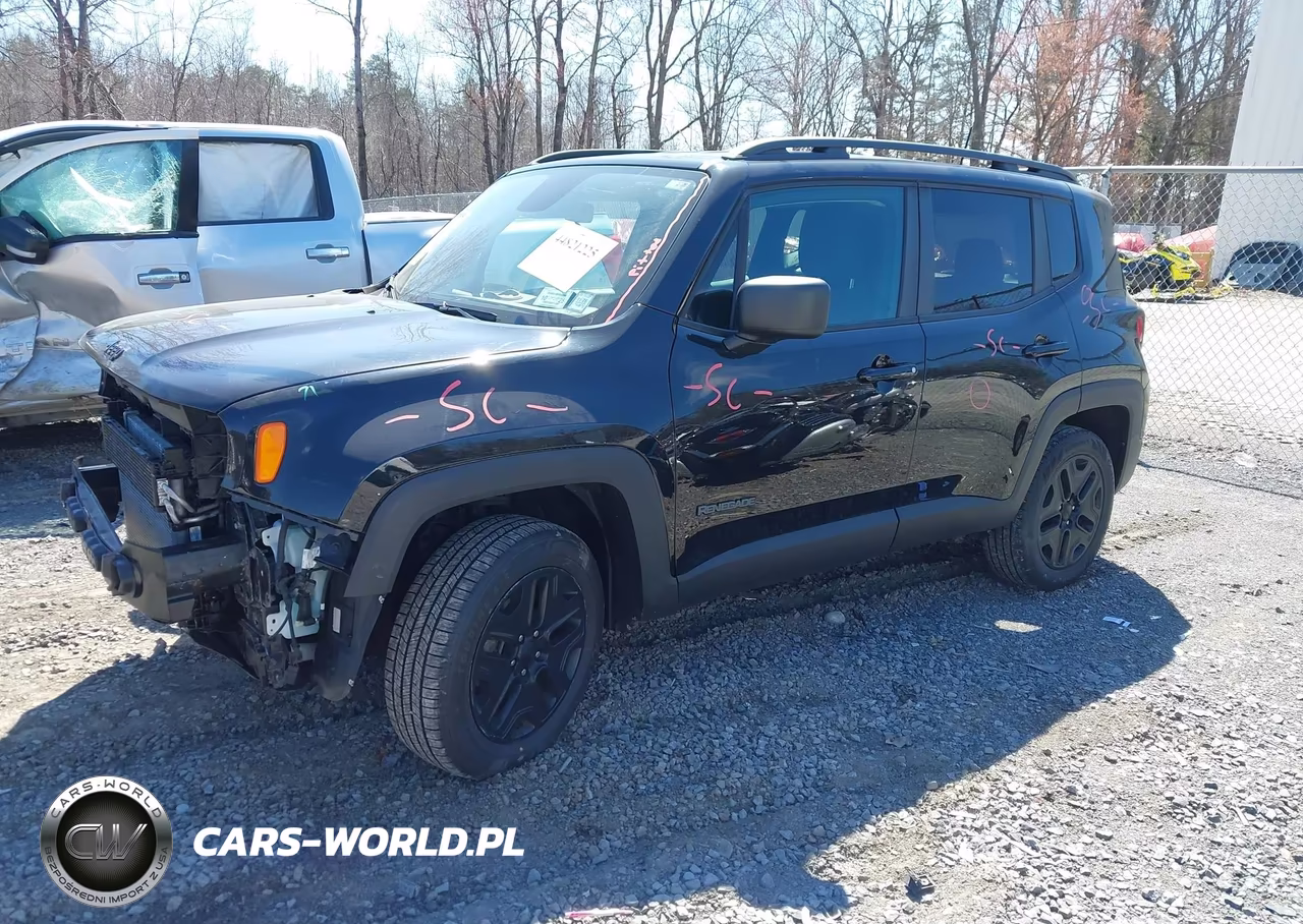 2020 Jeep Renegade Upland 4X4 VIN:ZACNJBAB1LPL14301 - 2