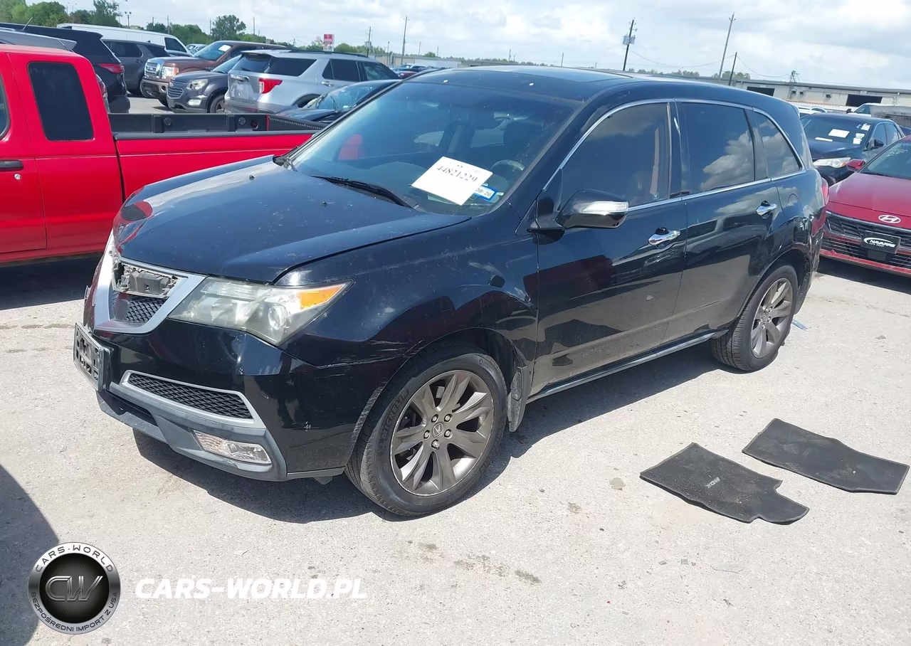 2011 Acura Mdx Advance Package VIN:2HNYD2H55BH503180 - 2