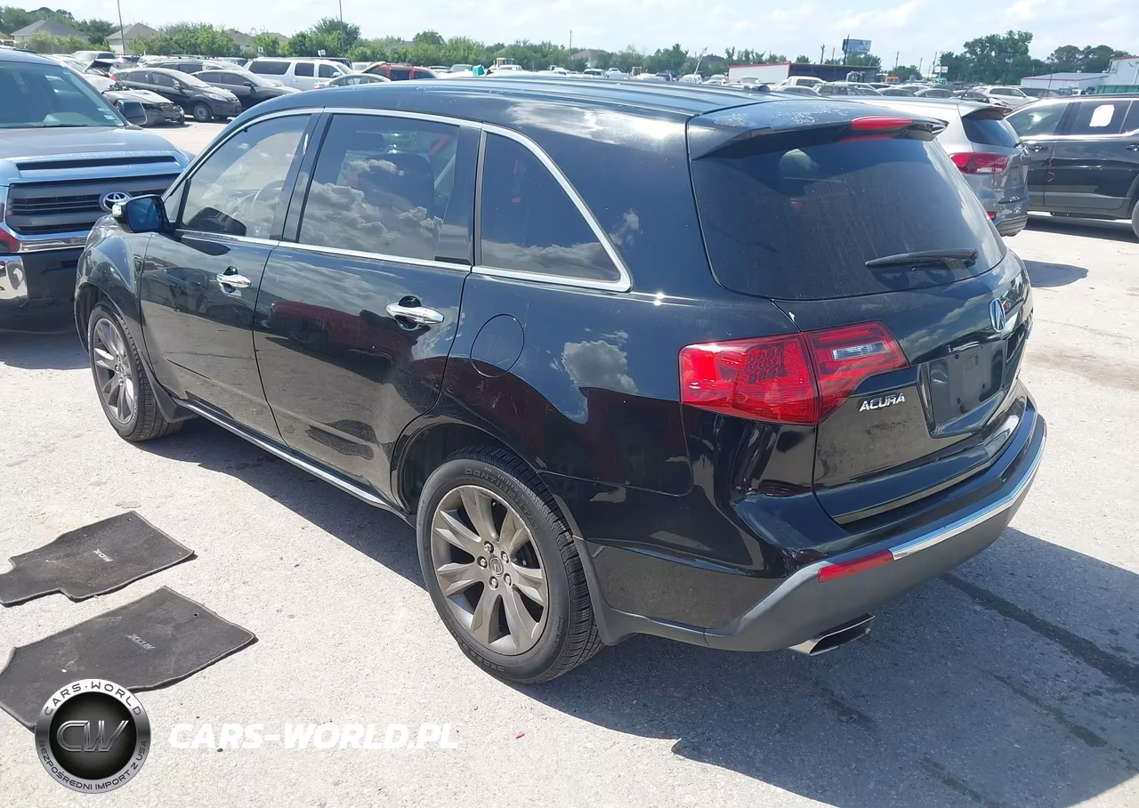 2011 Acura Mdx Advance Package VIN:2HNYD2H55BH503180 - 3