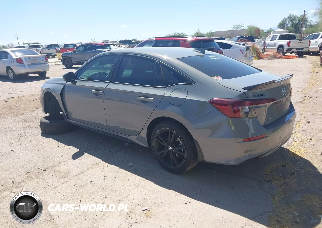 2026 Honda Civic Si Sedan VIN:2HGFE1E55TH473688 - 3