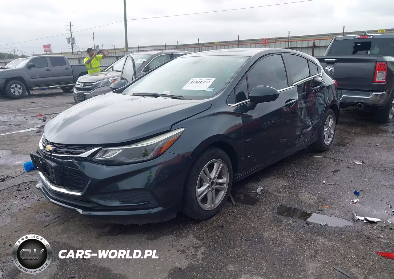 2017 Chevrolet Cruze Lt Auto VIN:3G1BE6SM1HS591403 - 2
