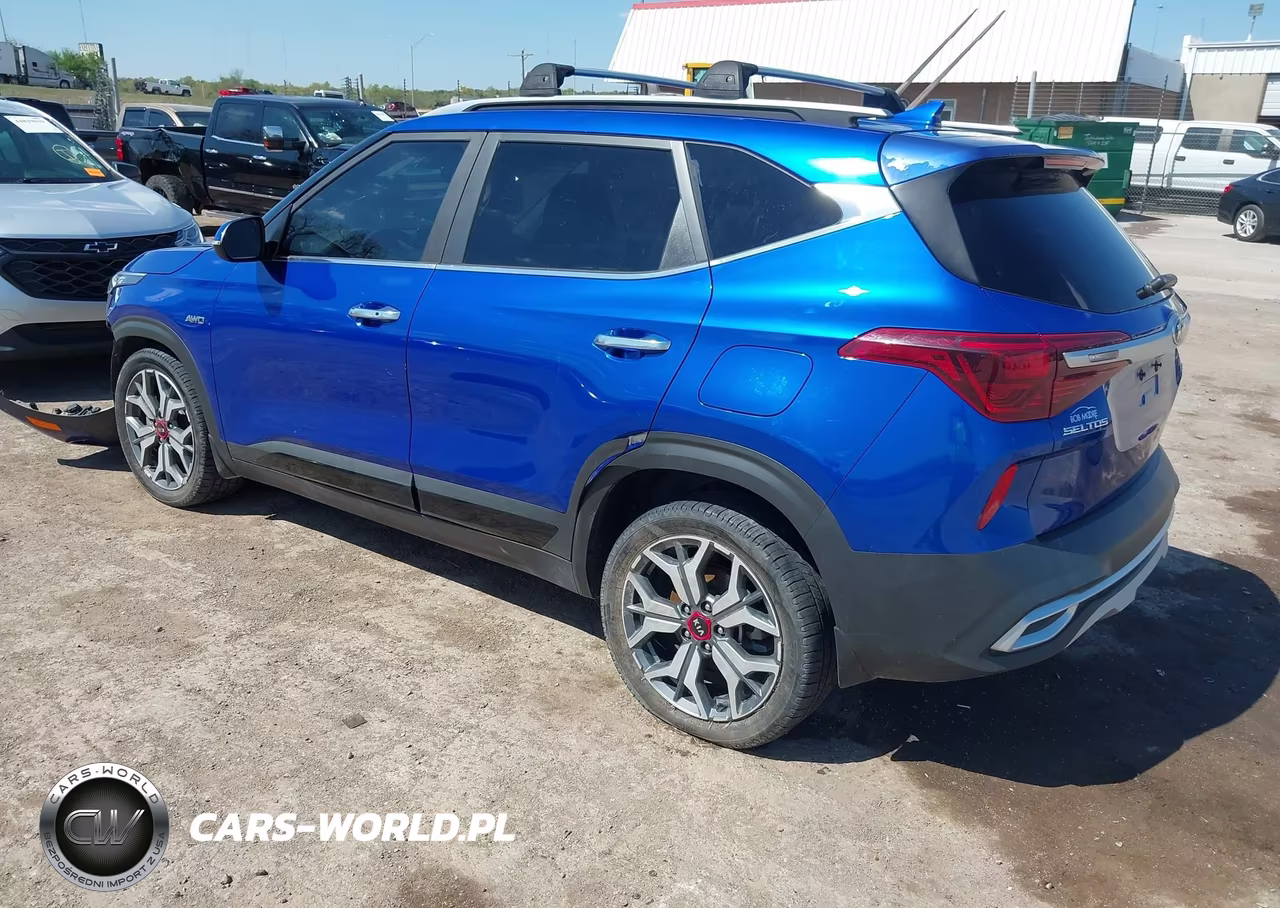 2021 Kia Seltos Sx Turbo VIN:KNDETCA22M7059370 - 3