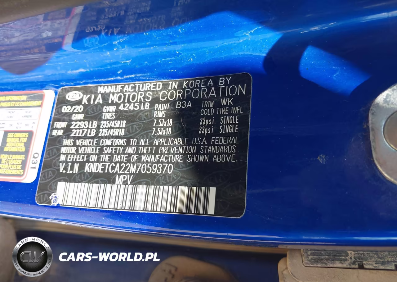 2021 Kia Seltos Sx Turbo VIN:KNDETCA22M7059370 - 9