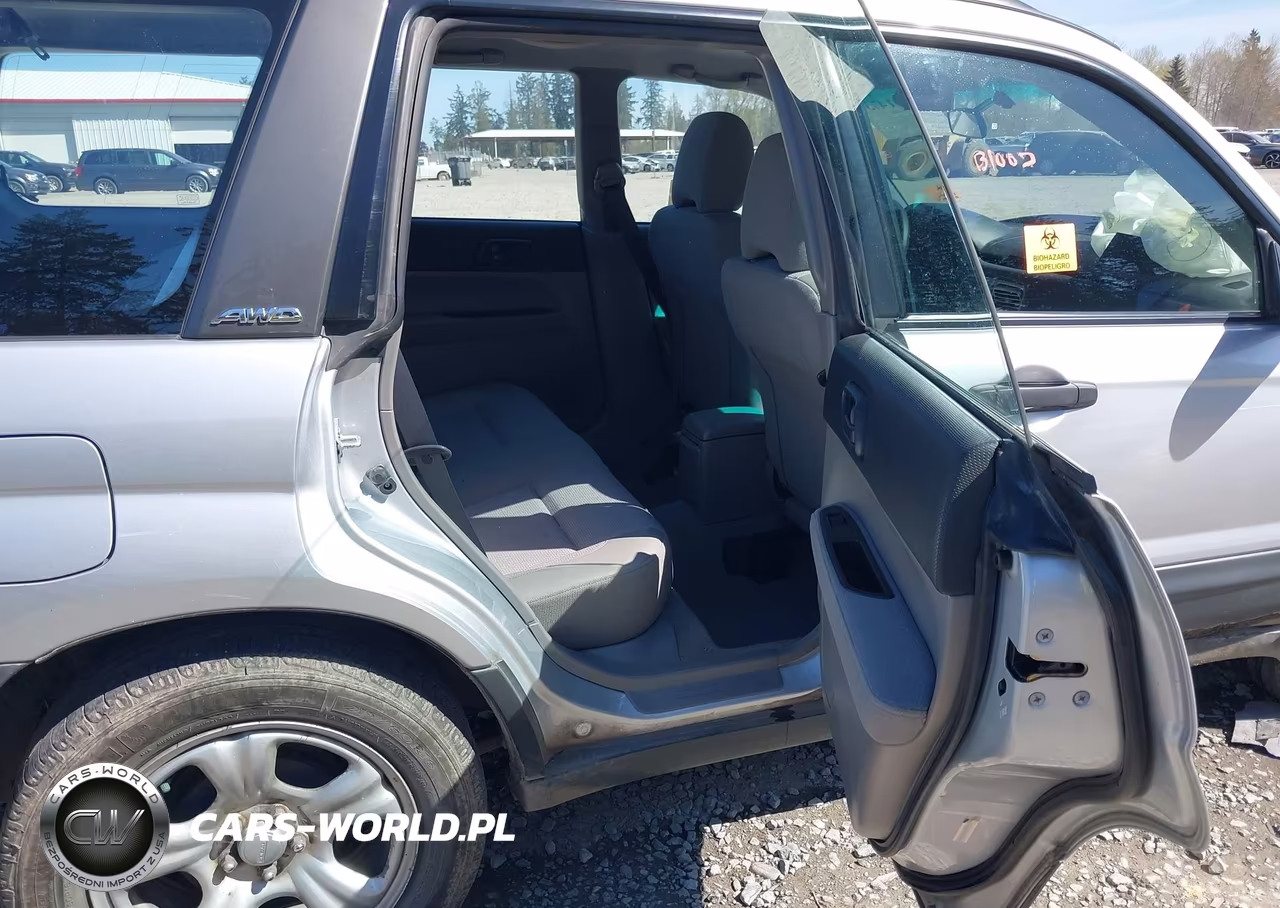 2003 Subaru Forester X VIN:JF1SG63693H709836 - 8