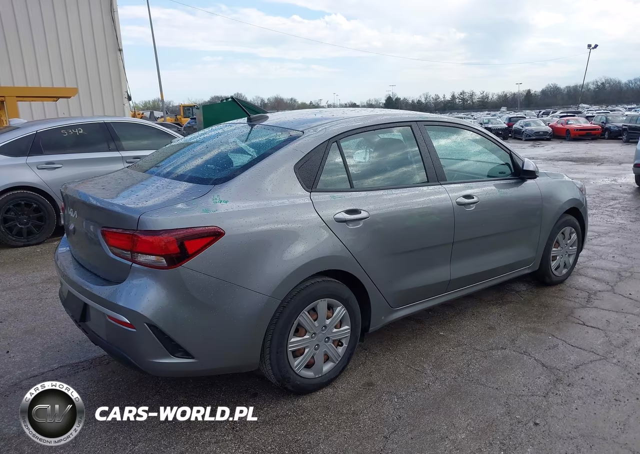 2023 Kia Rio S VIN:3KPA24AD1PE589665 - 4