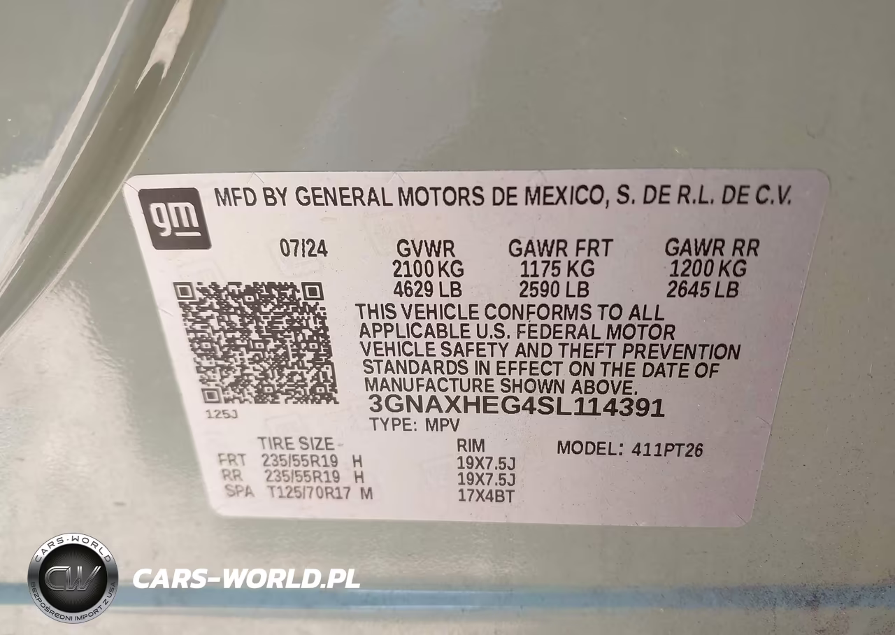 2025 Chevrolet Equinox Fwd Lt VIN:3GNAXHEG4SL114391 - 9