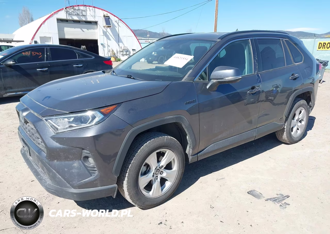 2021 Toyota Rav4 Hybrid Xle VIN:4T3RWRFV7MU014315 - 2