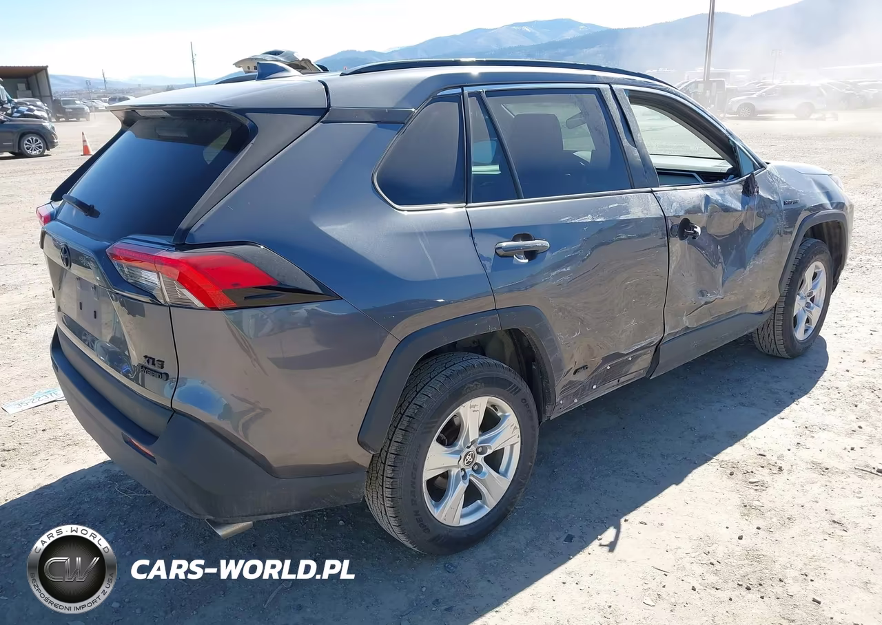2021 Toyota Rav4 Hybrid Xle VIN:4T3RWRFV7MU014315 - 4