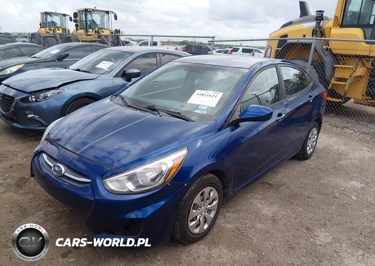 2017 Hyundai Accent Se VIN:KMHCT4AE1HU251826 - 2