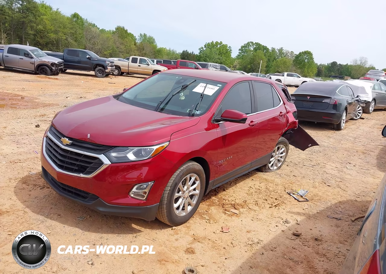 2021 Chevrolet Equinox Fwd Lt VIN:3GNAXKEV8ML322885 - 2