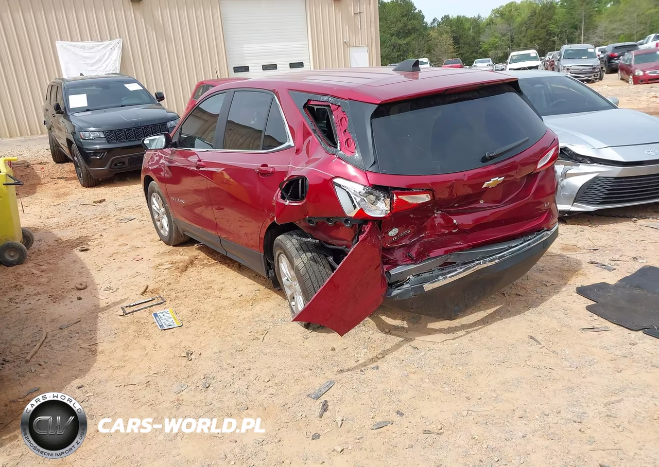 2021 Chevrolet Equinox Fwd Lt VIN:3GNAXKEV8ML322885 - 3