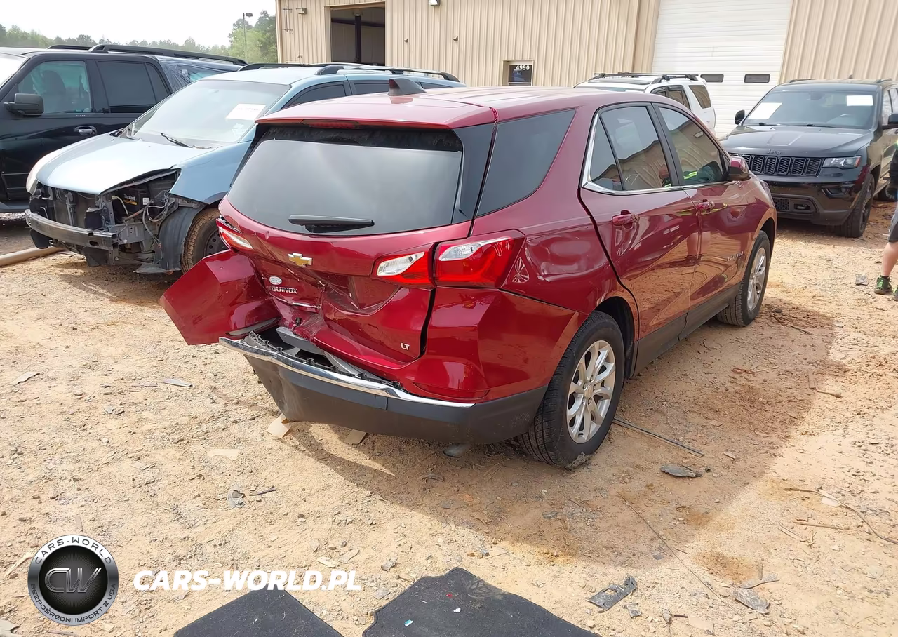 2021 Chevrolet Equinox Fwd Lt VIN:3GNAXKEV8ML322885 - 4