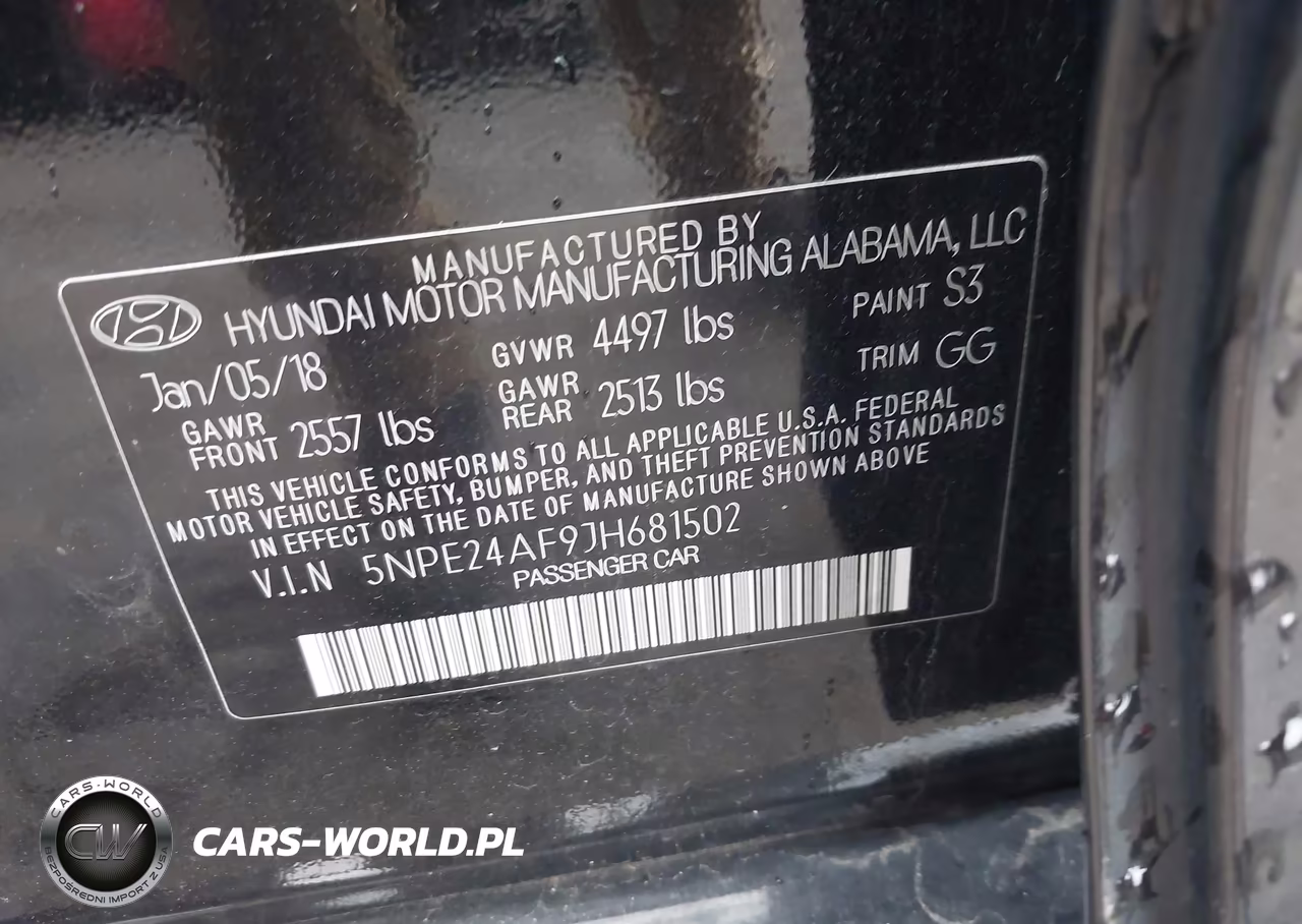 2018 Hyundai Sonata Se VIN:5NPE24AF9JH681502 - 9