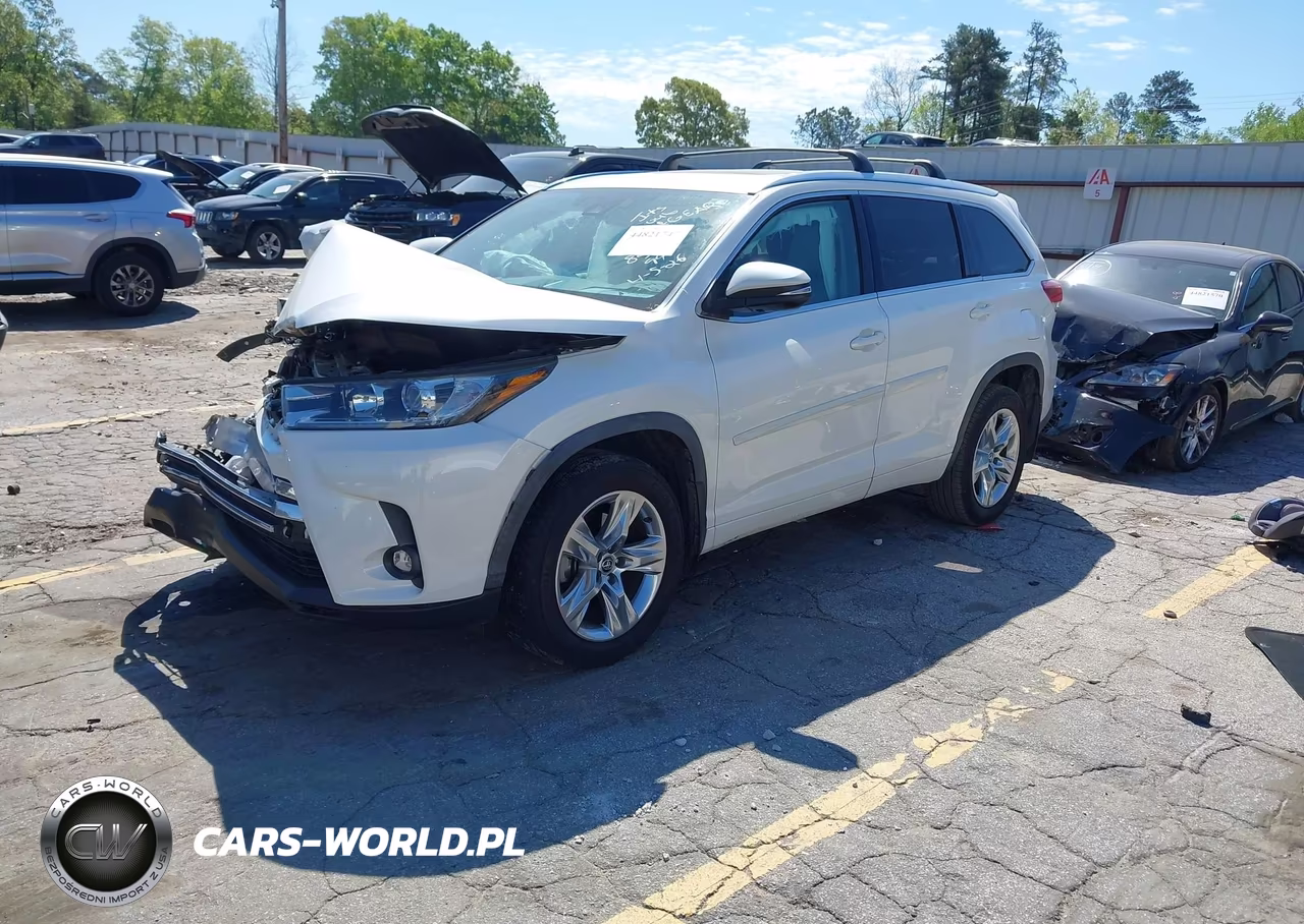 2019 Toyota Highlander Limited VIN:5TDYZRFH1KS358590 - 2