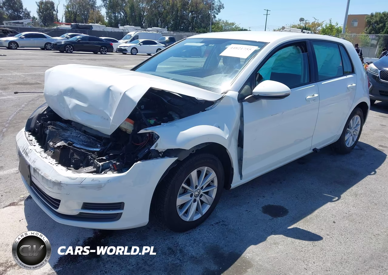2016 Volkswagen Golf Tsi S 4-Door VIN:3VW117AU7GM034775 - 2