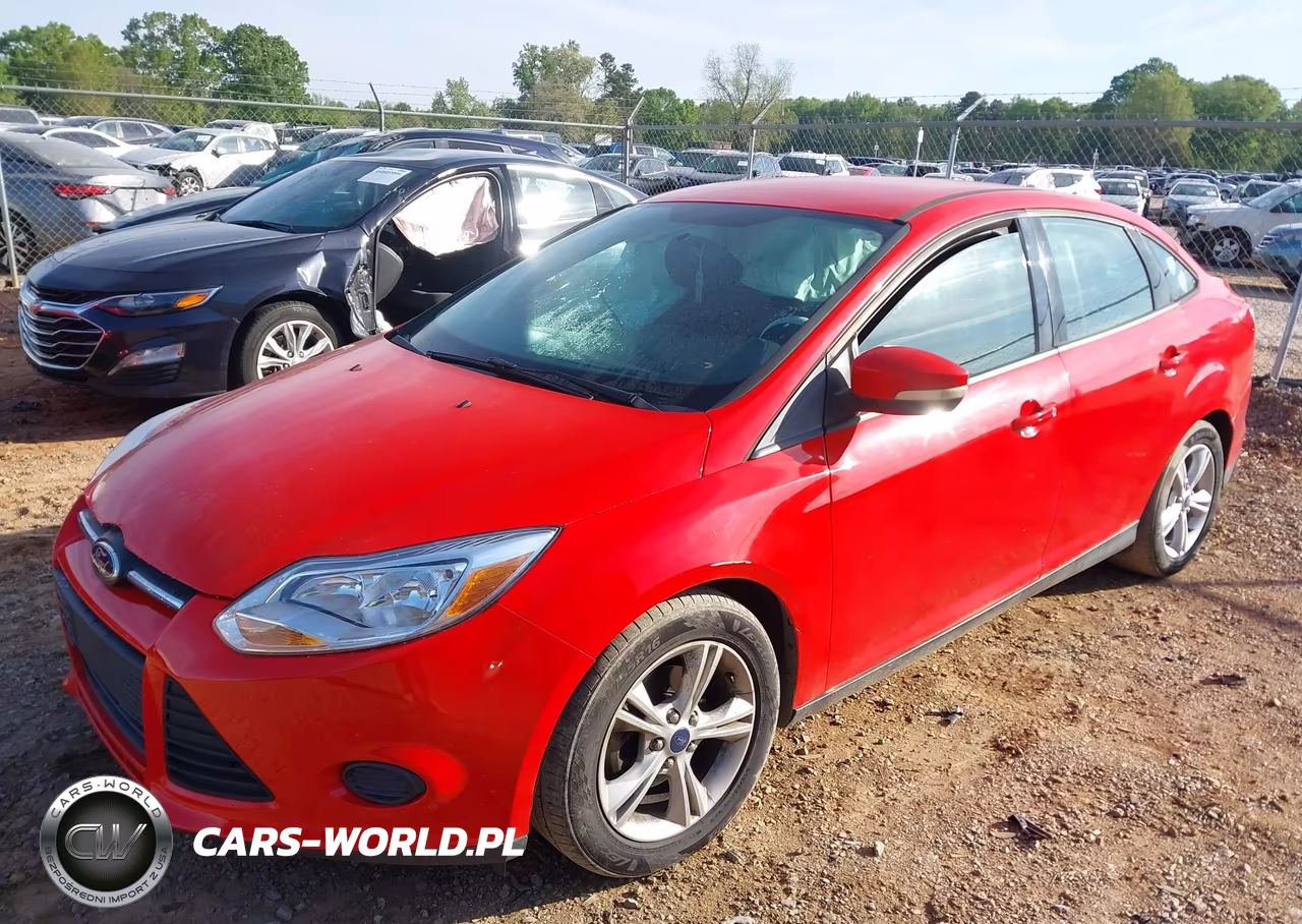 2014 Ford Focus Se VIN:1FADP3F20EL458513 - 2