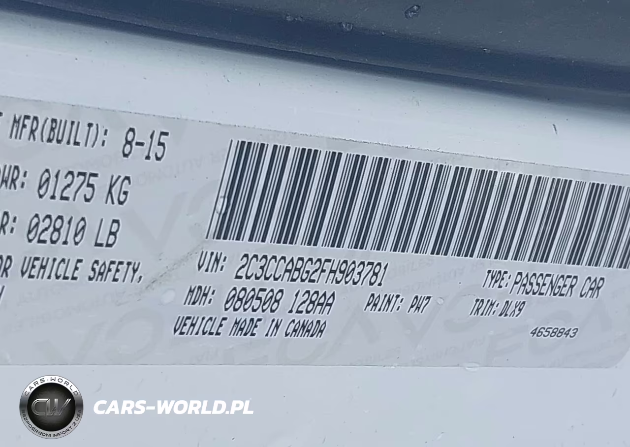 2015 Chrysler 300 300S VIN:2C3CCABG2FH903781 - 9