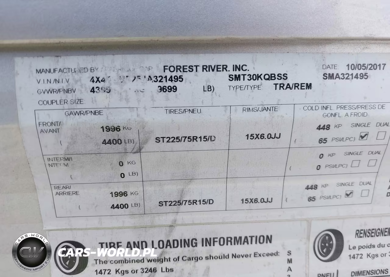 2018 Forest River Other VIN:4X4TSMF25JA321495 - 9