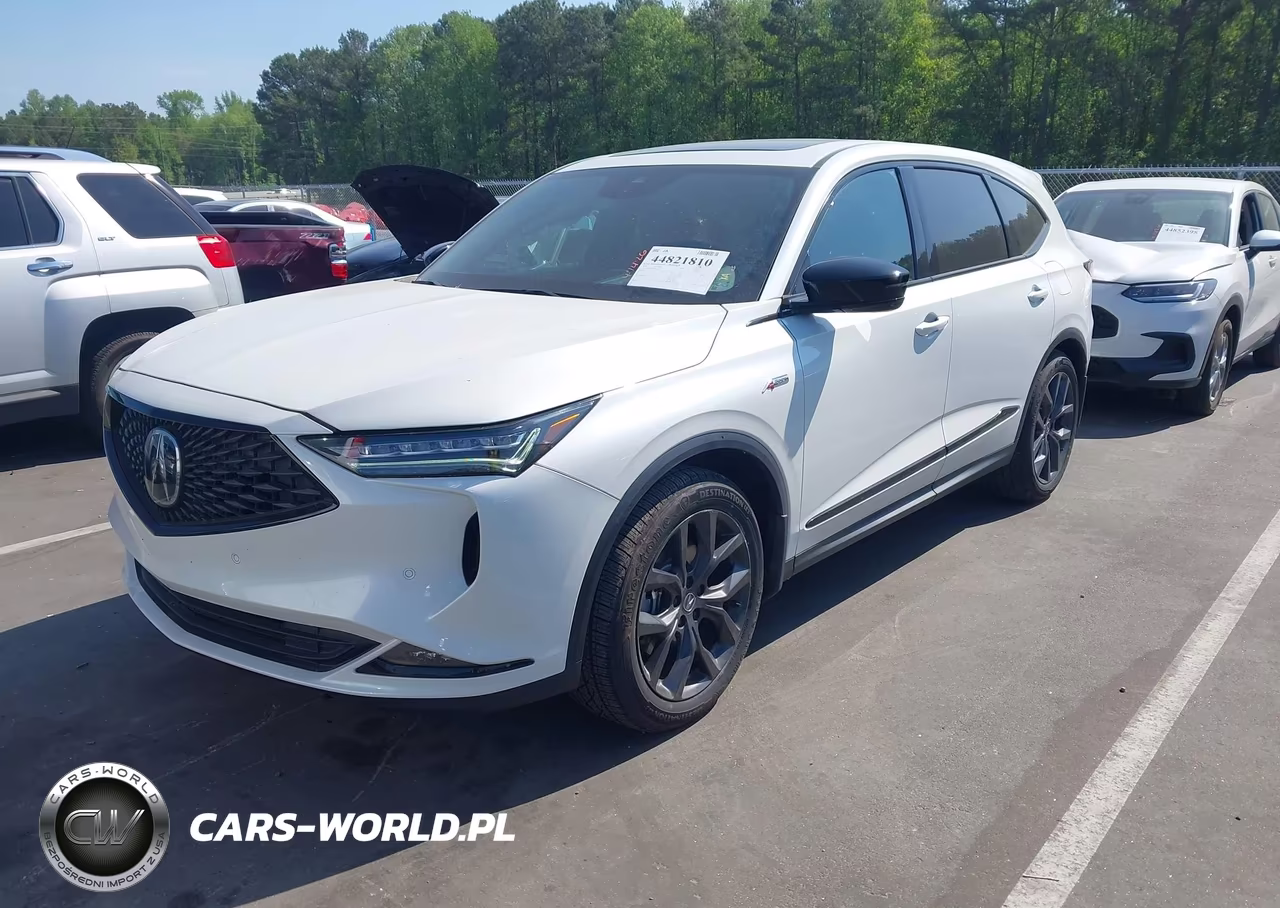 2022 Acura Mdx A-Spec Package VIN:5J8YE1H09NL002612 - 2