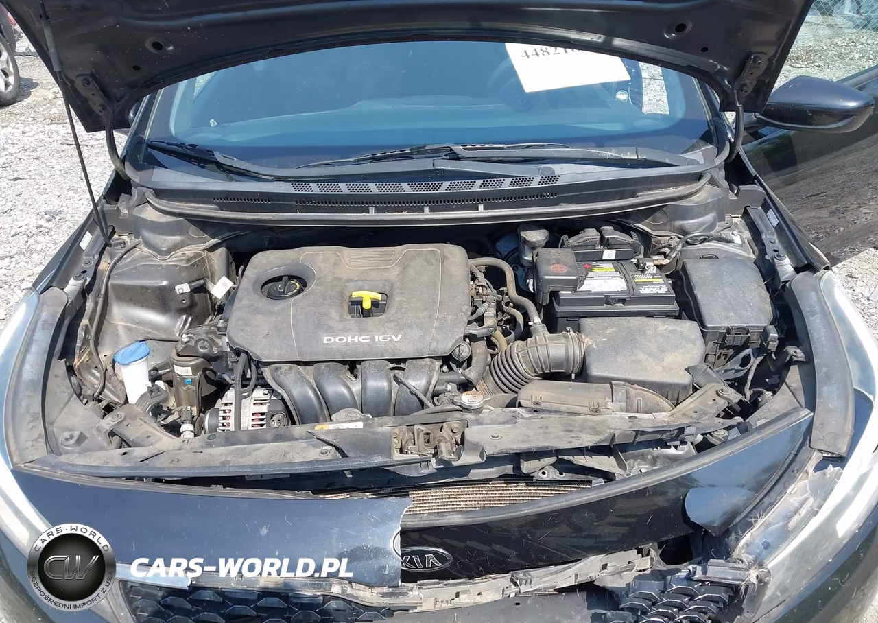 2017 Kia Forte Lx VIN:3KPFK4A75HE055084 - 10