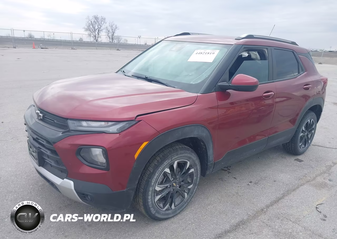 2022 Chevrolet Trailblazer Awd Lt VIN:KL79MRSLXNB013418 - 2