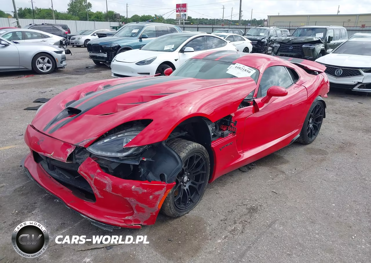 2013 Dodge Srt Viper VIN:1C3ADEAZ3DV400568 - 2