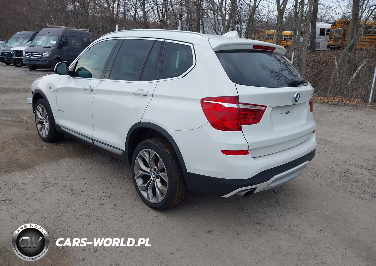 2016 BMW X3 xDrive28D VIN:5UXWY3C55G0N87395 - 3