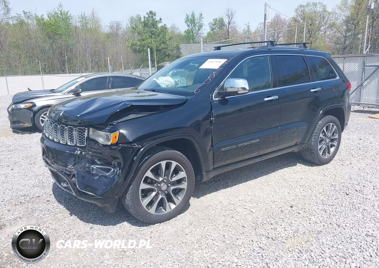 2017 Jeep Grand Cherokee Overland 4X4 VIN:1C4RJFCG7HC624484 - 2