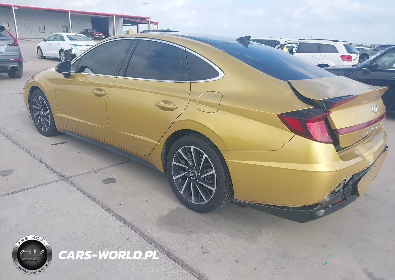 2020 Hyundai Sonata Sel Plus VIN:5NPEJ4J27LH025639 - 3