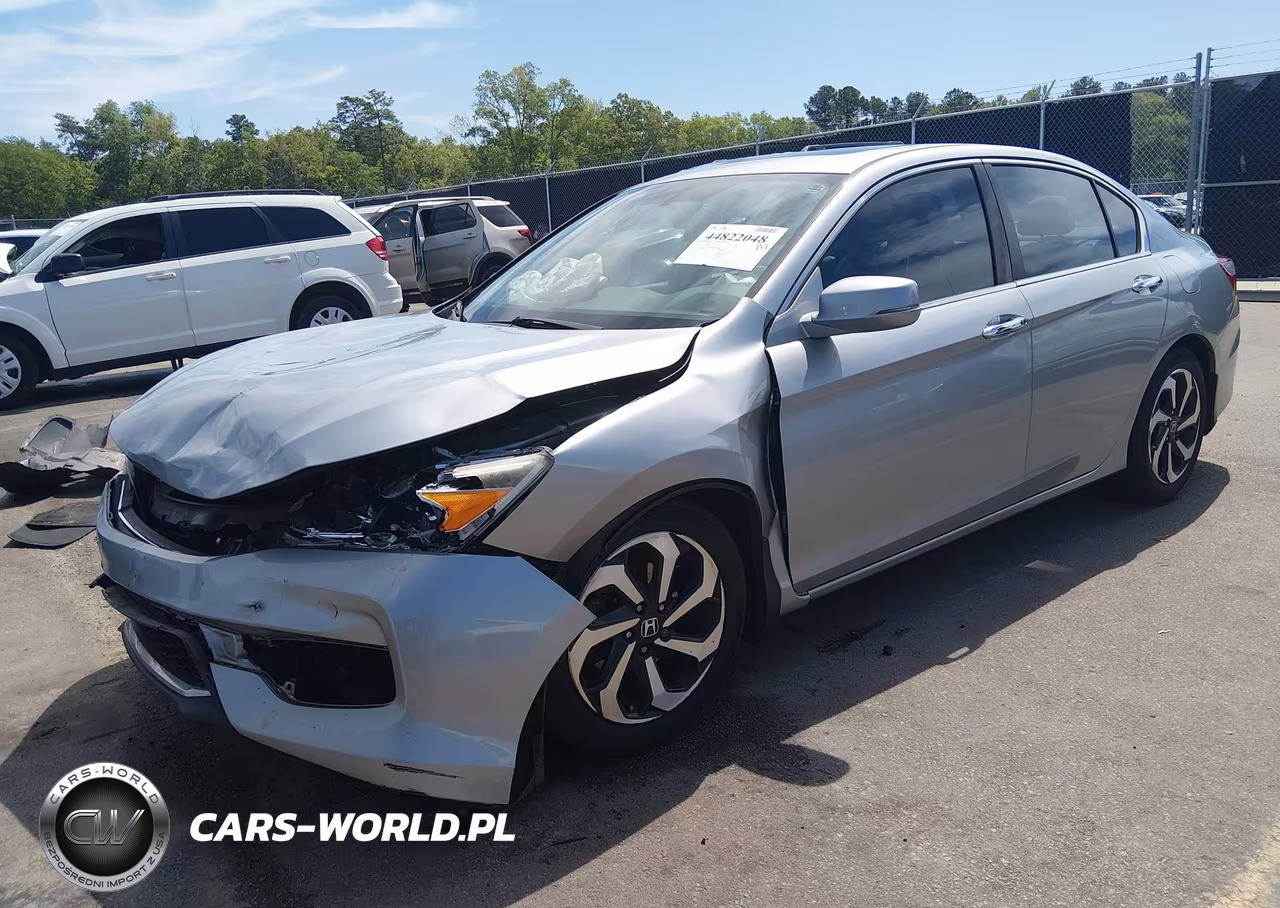 2016 Honda Accord Ex-L VIN:1HGCR2F82GA151844 - 2