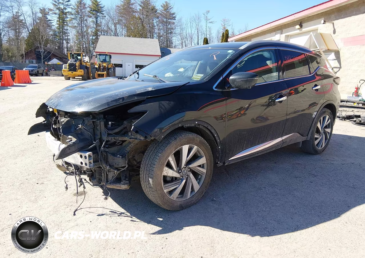 2019 Nissan Murano Sl VIN:5N1AZ2MS7KN154241 - 2