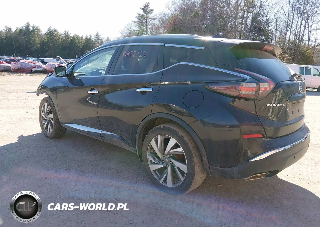 2019 Nissan Murano Sl VIN:5N1AZ2MS7KN154241 - 3