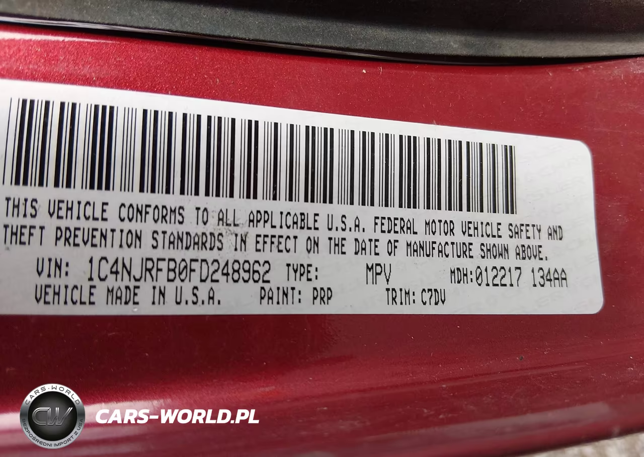 2015 Jeep Patriot Latitude VIN:1C4NJRFB0FD248962 - 9