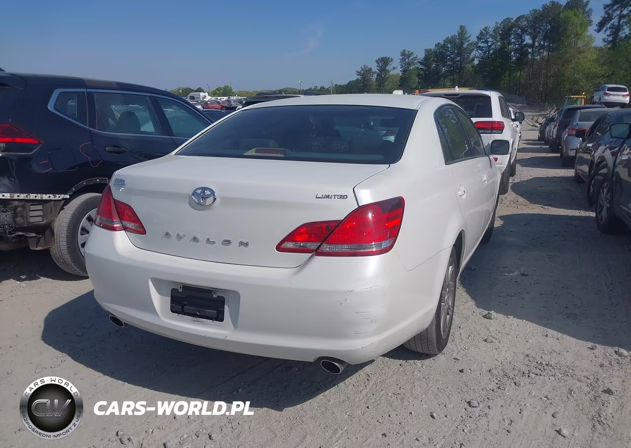 2007 Toyota Avalon Limited VIN:4T1BK36B77U239976 - 4