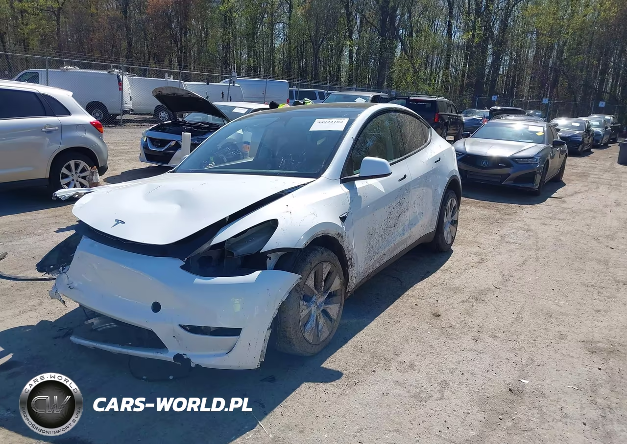 2023 Tesla Model Y Awd-Long Range Dual Motor All-Wheel Drive VIN:7SAYGDEE8PF805124 - 2