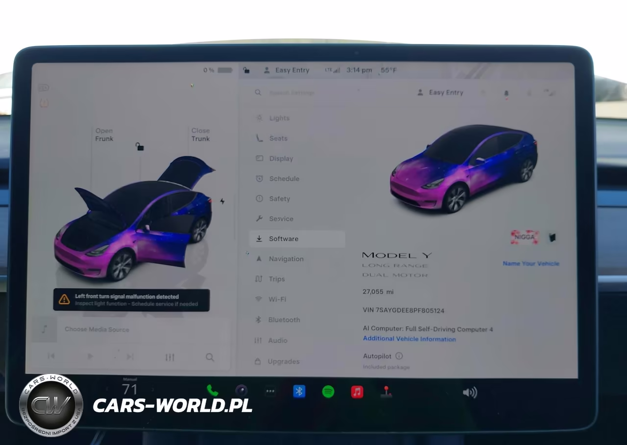 2023 Tesla Model Y Awd-Long Range Dual Motor All-Wheel Drive VIN:7SAYGDEE8PF805124 - 7