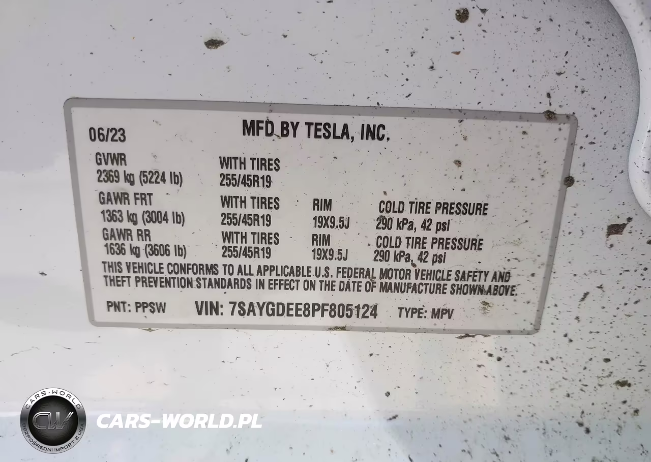 2023 Tesla Model Y Awd-Long Range Dual Motor All-Wheel Drive VIN:7SAYGDEE8PF805124 - 9