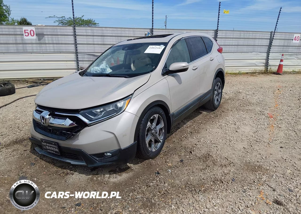 2019 Honda Cr-V Ex-L VIN:5J6RW1H88KL001186 - 2
