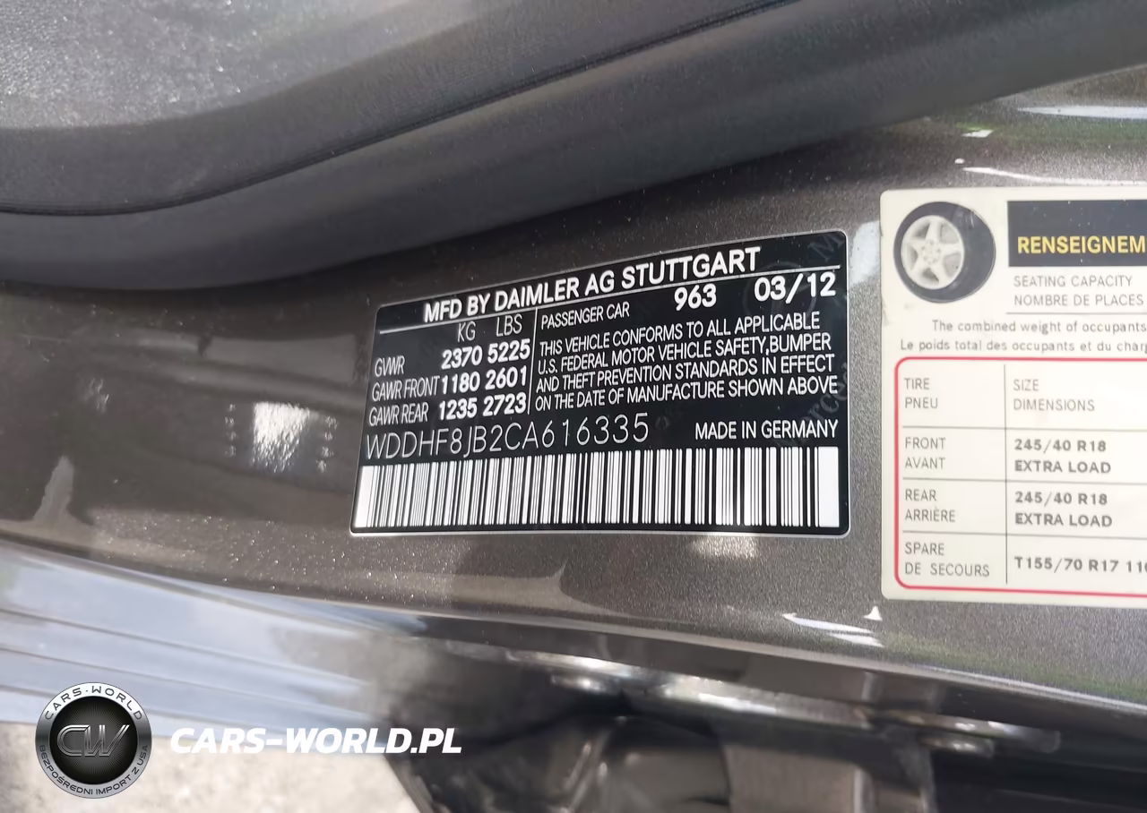 2012 Mercedes-Benz E 350 4Matic VIN:WDDHF8JB2CA616335 - 9