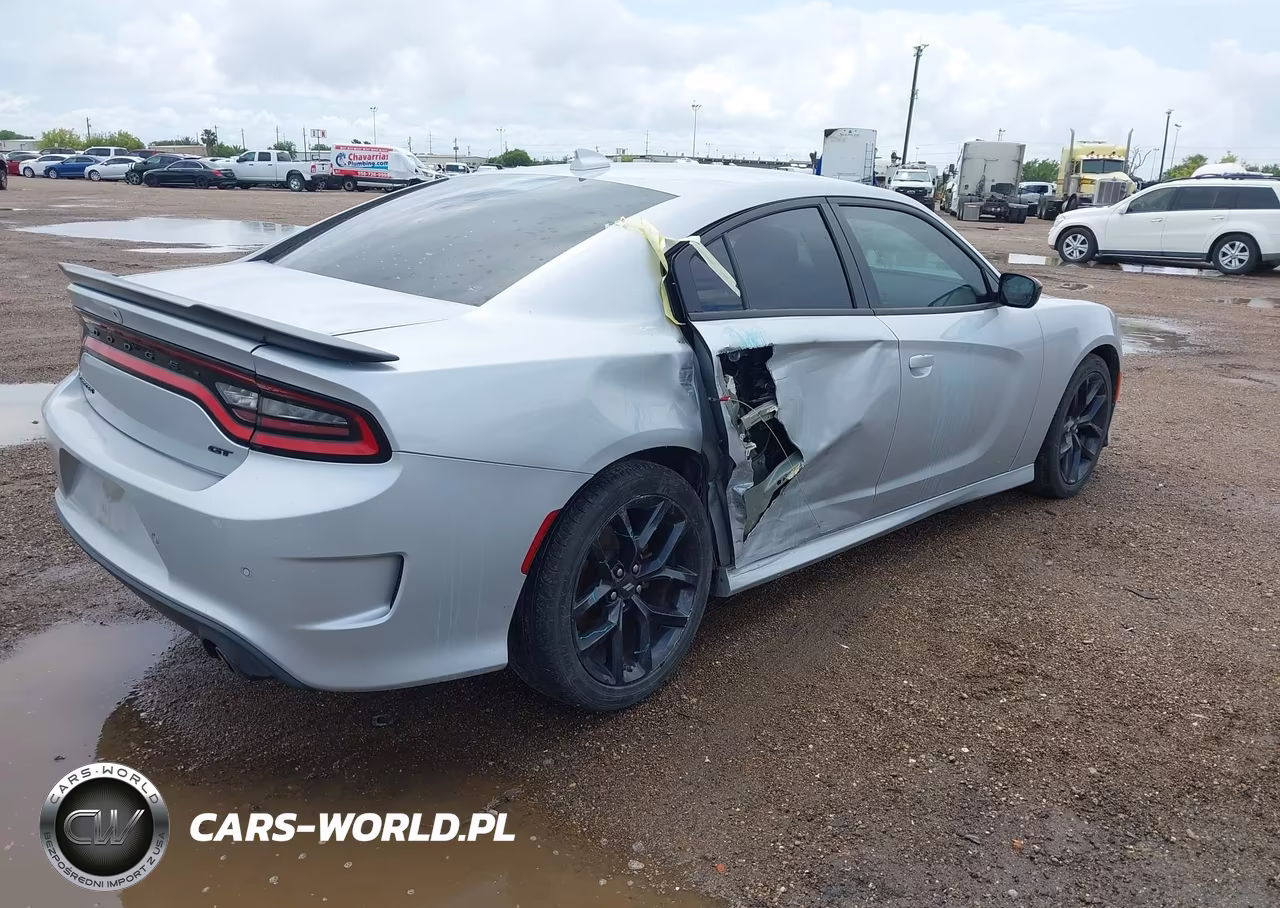 2022 Dodge Charger Gt Rwd VIN:2C3CDXHG4NH170073 - 4