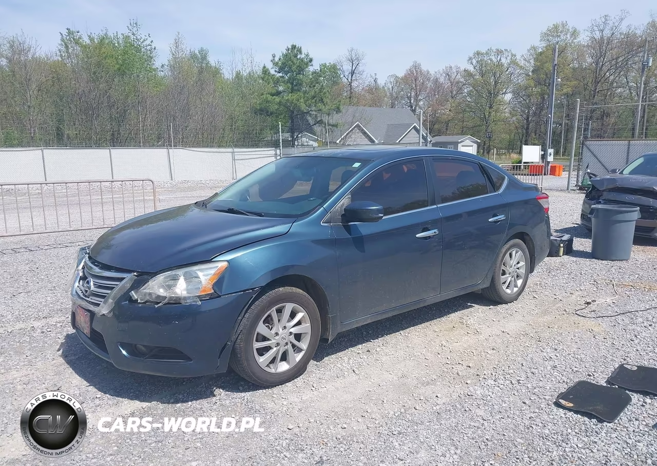 2015 Nissan Sentra Sv VIN:3N1AB7AP9FY295605 - 2