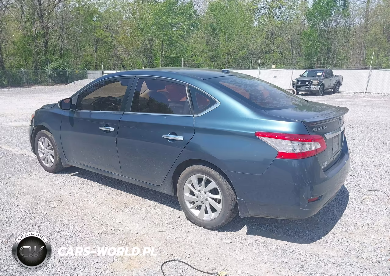 2015 Nissan Sentra Sv VIN:3N1AB7AP9FY295605 - 3
