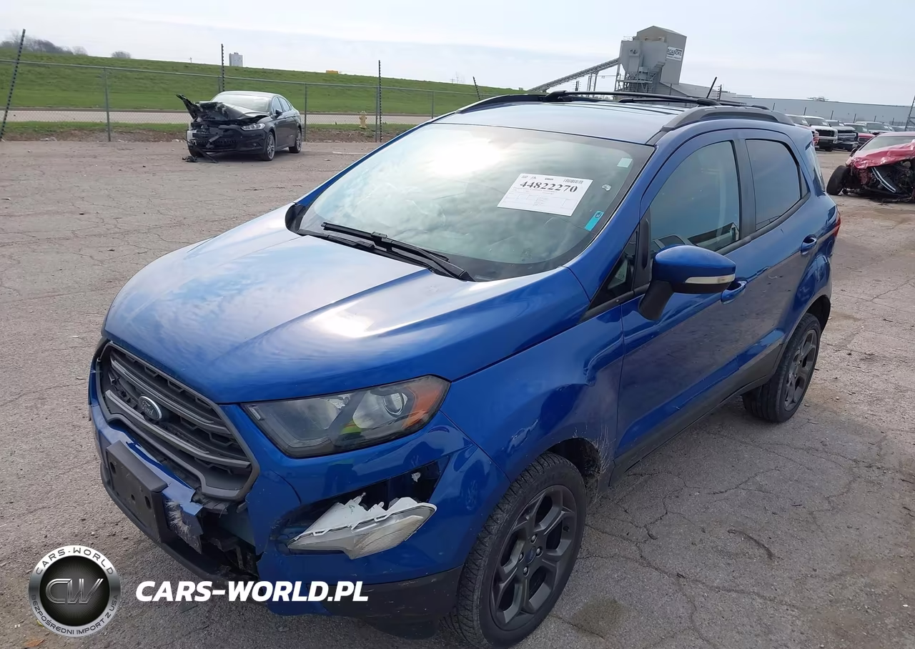 2018 Ford Ecosport Ses VIN:MAJ6P1CL6JC200422 - 2