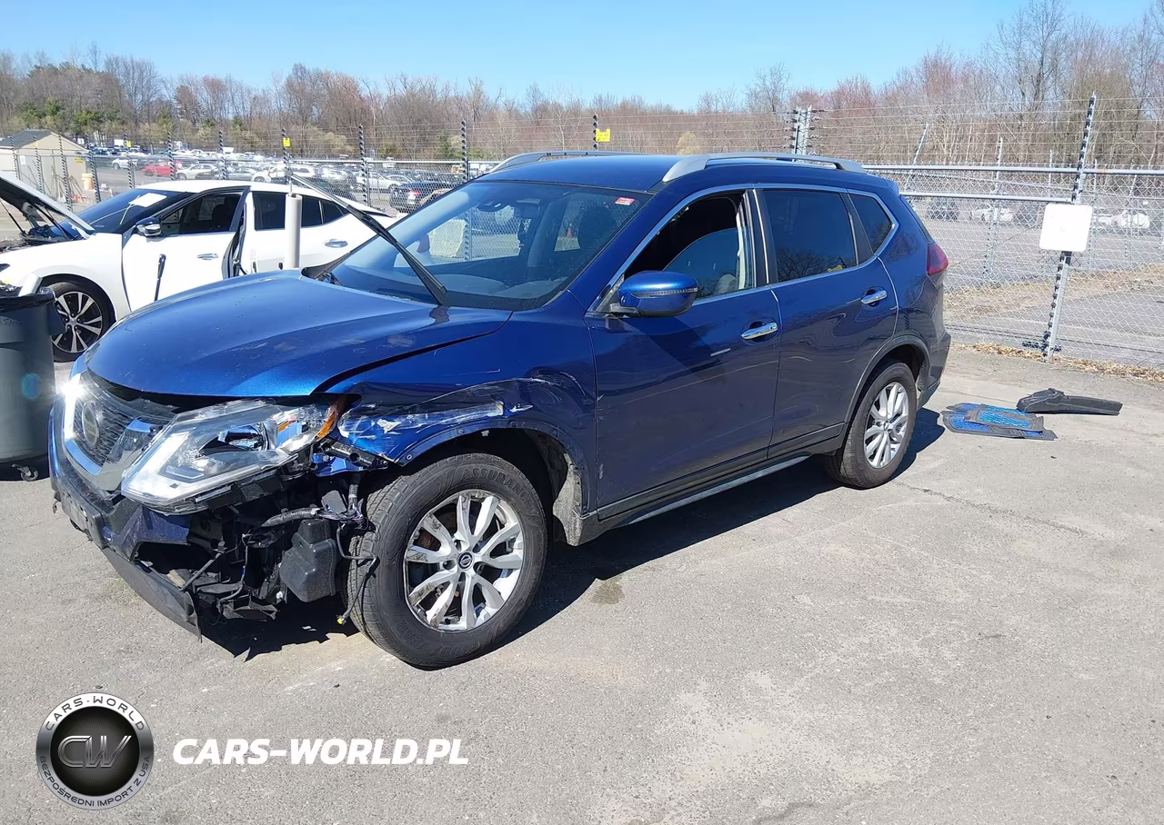 2019 Nissan Rogue Sv VIN:KNMAT2MV2KP517937 - 2