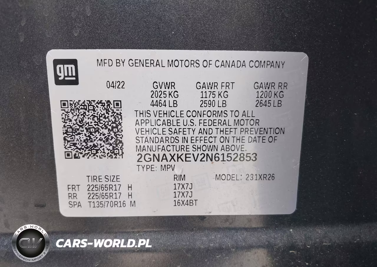2022 Chevrolet Equinox Fwd Lt VIN:2GNAXKEV2N6152853 - 9