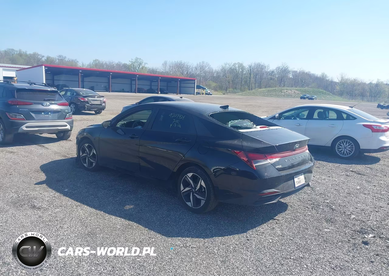 2023 Hyundai Elantra Sel VIN:KMHLS4AGXPU629418 - 3