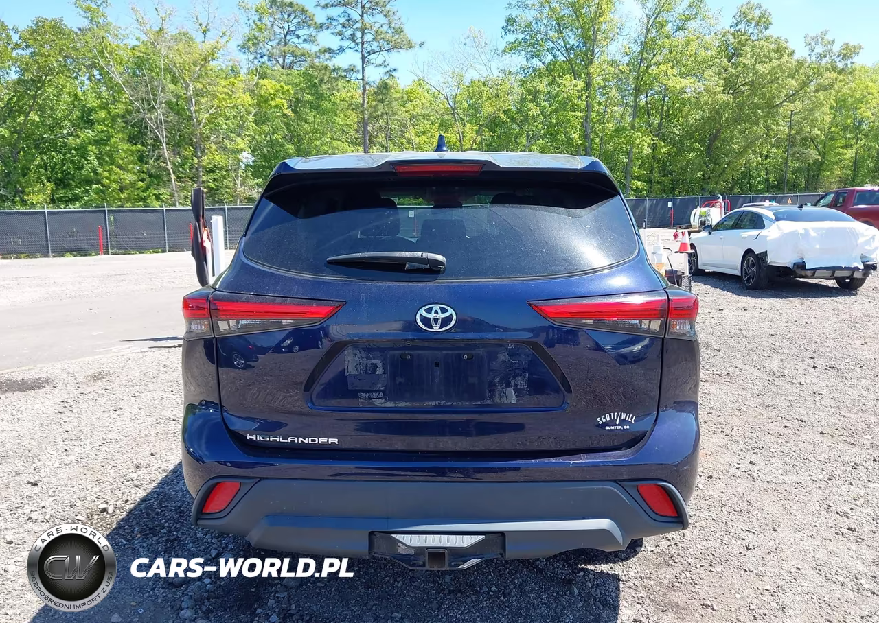 2021 Toyota Highlander L VIN:5TDCZRAH5MS534447 - 16