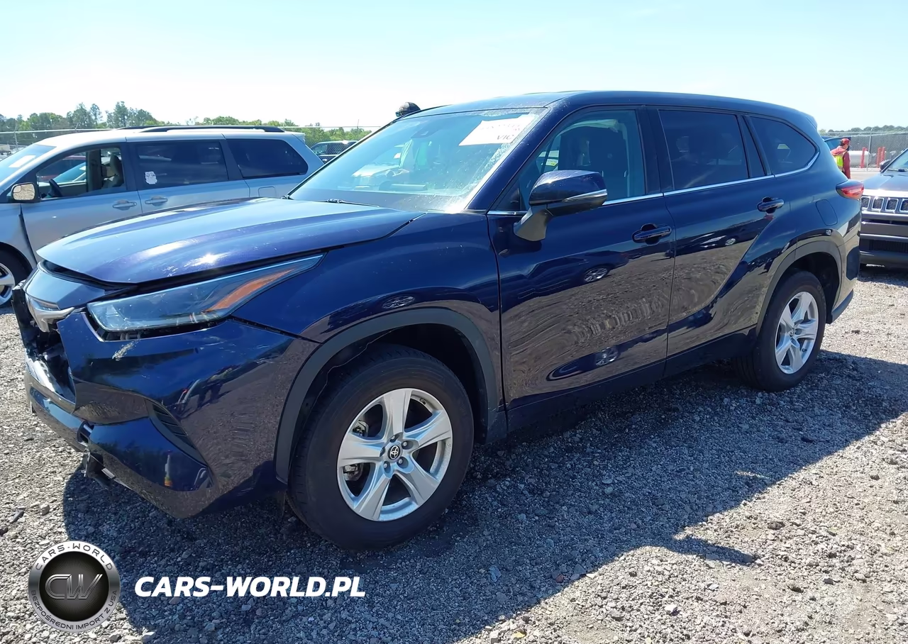 2021 Toyota Highlander L VIN:5TDCZRAH5MS534447 - 2