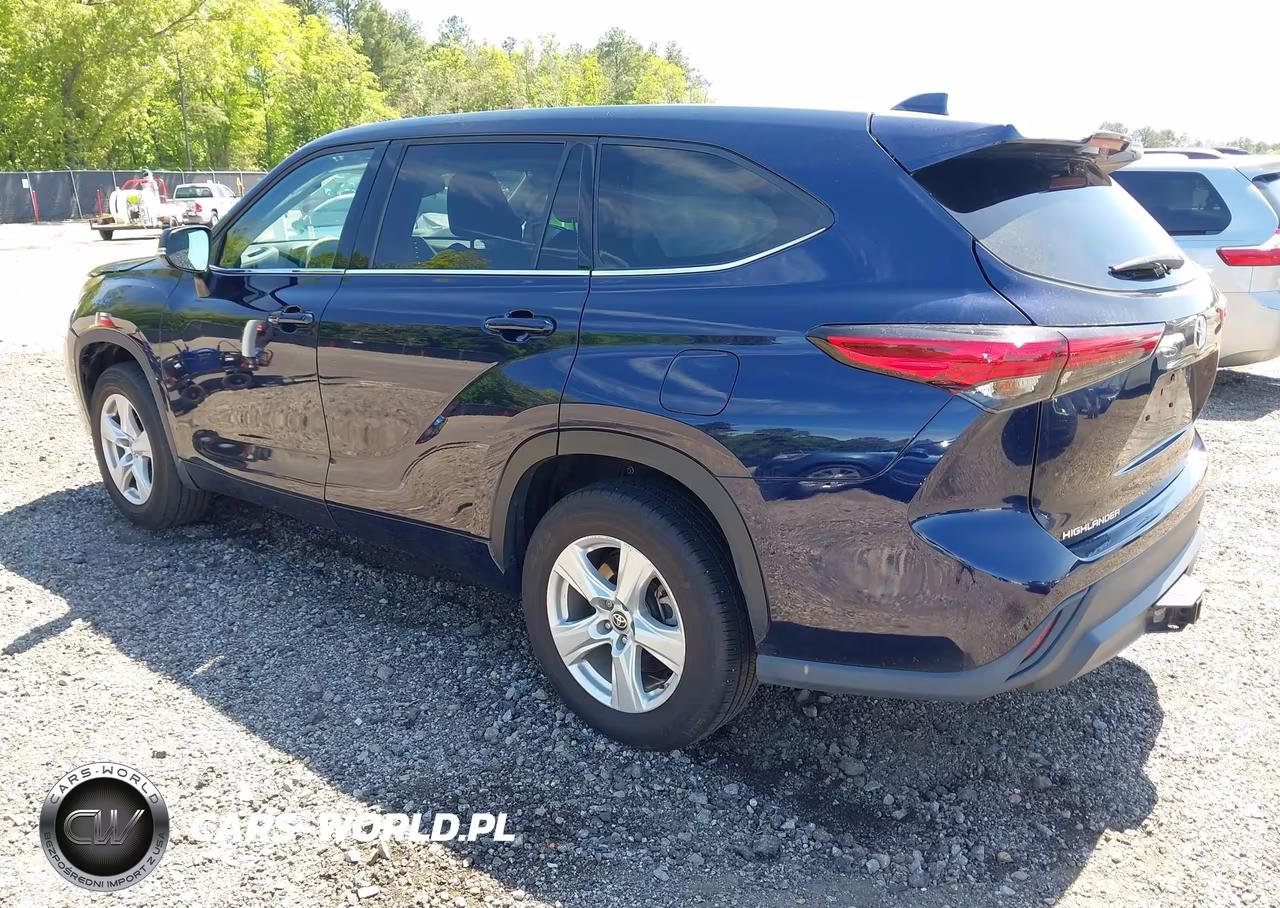 2021 Toyota Highlander L VIN:5TDCZRAH5MS534447 - 3